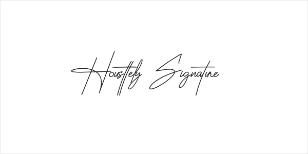 Housttely Signature Logo