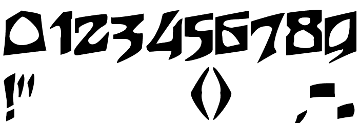 Houters-Normal Font OTHER CHARS