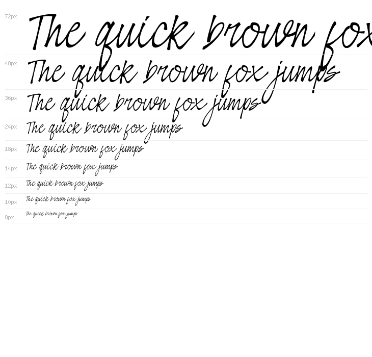 Houthman Italic Waterfall