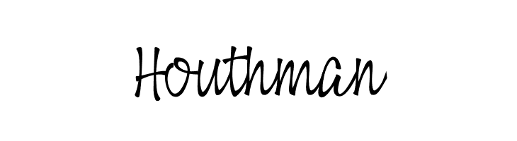 Houthman  Free Fonts Download