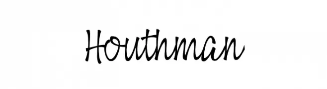 Houthman  नि: शुल्क फ़ॉन्ट्स डाउनलोड