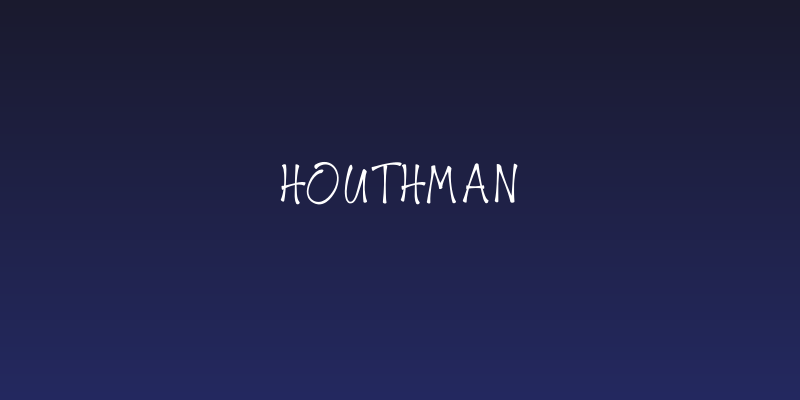 Houthman Social Header
