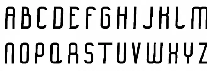 Hoven Regular Font Litere mari