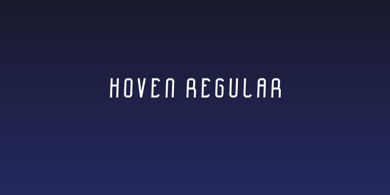 Hoven Regular Social Header