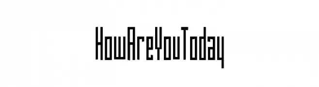 How Are You Today  नि: शुल्क फ़ॉन्ट्स डाउनलोड
