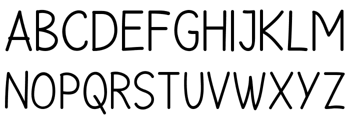 How Lovely Font Litere mari