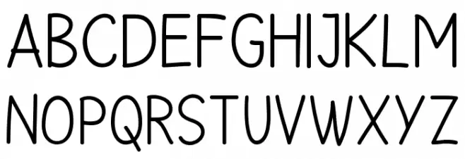 How Lovely Schriftart Groß