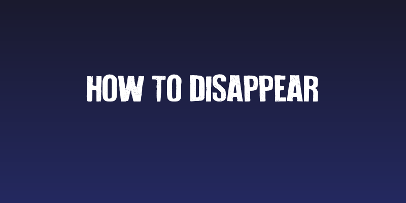 How To Disappear Social Header