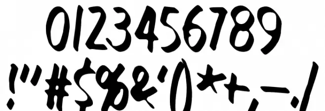 How low is low? Font OTHER CHARS