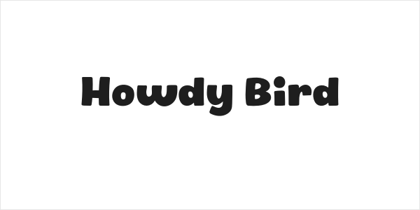 Howdy Bird Logo