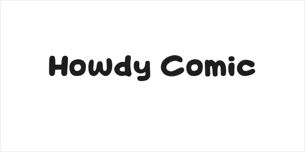 Howdy Comic Logo