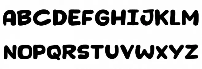 Howdy Comic Шрифта ВЕРХНИЙ