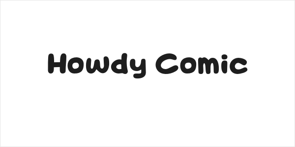 Howdy Comic Logo