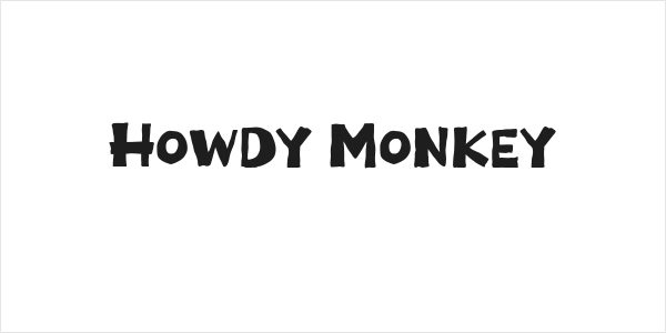 Howdy Monkey Logo
