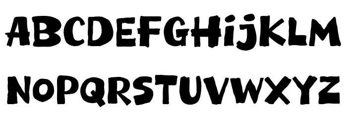 Howdy Monkey Font LOWERCASE