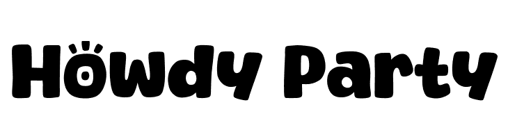 Howdy Party  les polices de caractères gratuit tlcharger