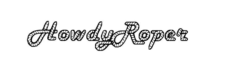 HowdyRoper Font