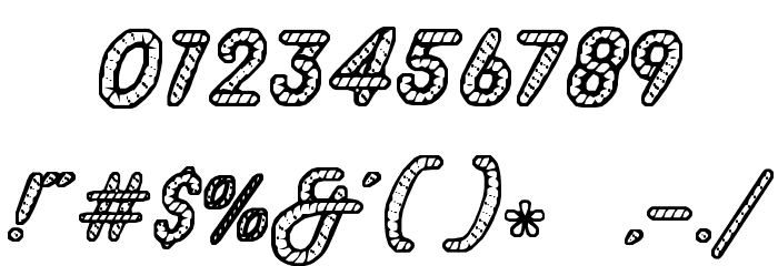 HowdyRoper Font OTHER CHARS