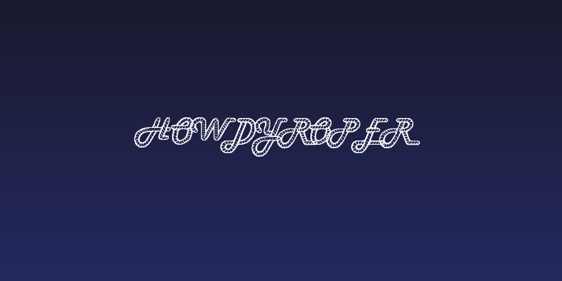 HowdyRoper Social Header