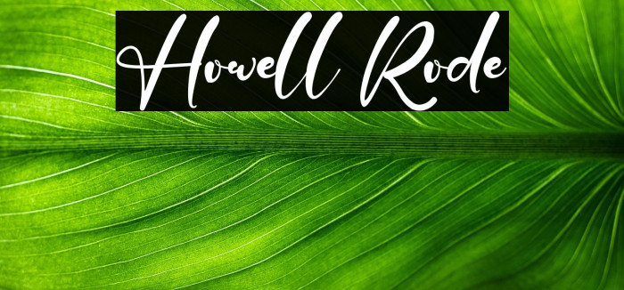 Howell Rode Example 2