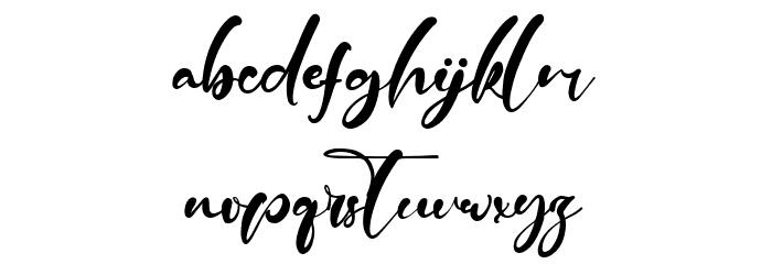 Howell Rode Font LOWERCASE