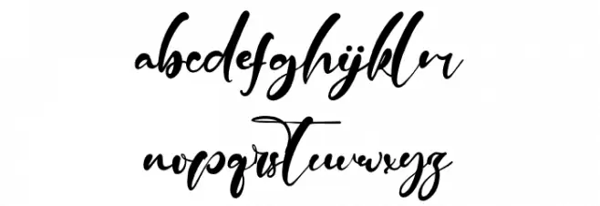 HowellRode फ़ॉन्ट लोअरकेस