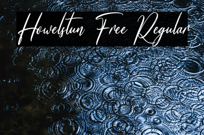 Howelstun Free Regular Example 1