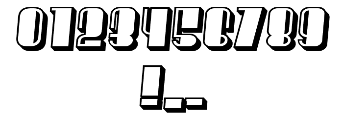 However Flat Italic Font OTHER CHARS