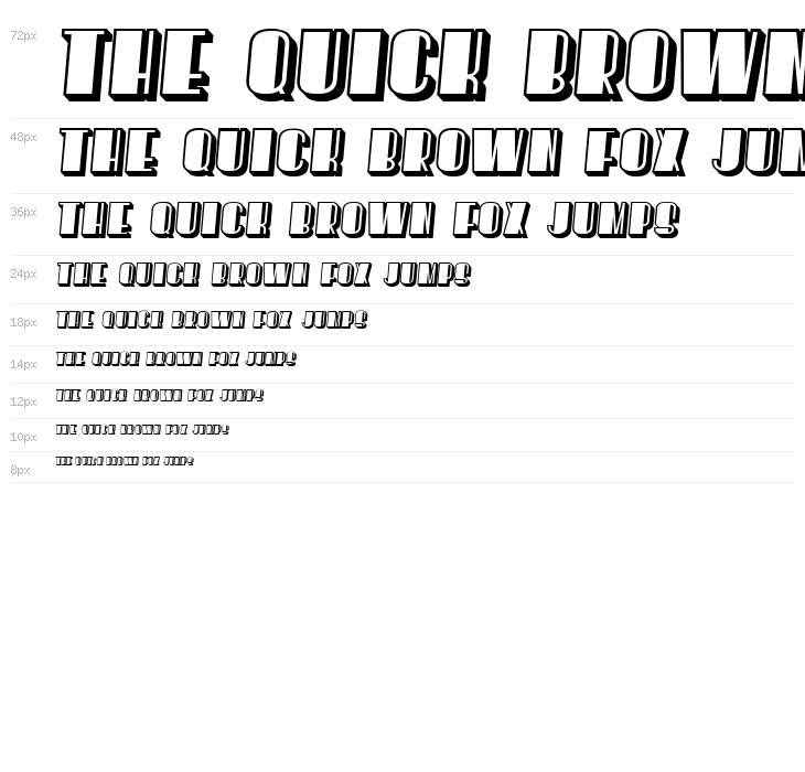 However Flat Italic Waterfall