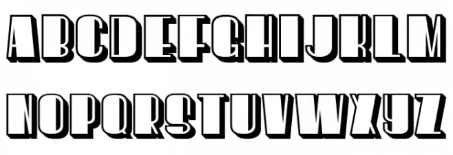 However Flat Regular 字体 大写