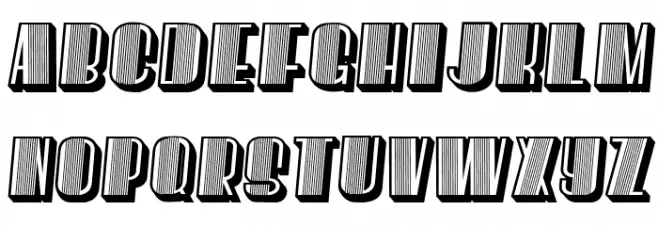 However Italic Fuentes MAYÚSCULAS