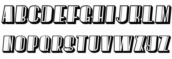 However Stylish Italic फ़ॉन्ट अपरकेस