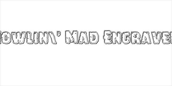 Howlin' Mad Engraved Logo