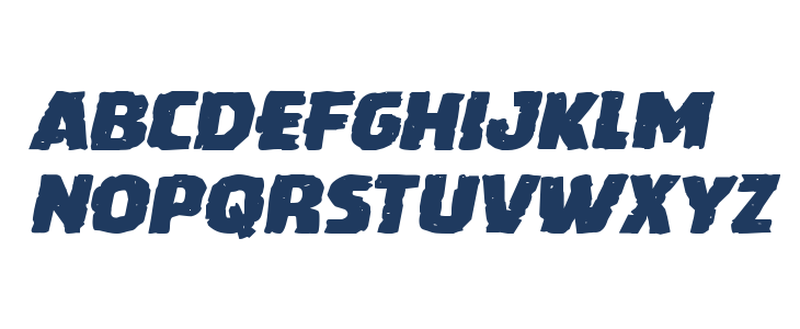 Howlin' Mad Expanded Italic Lowercase
