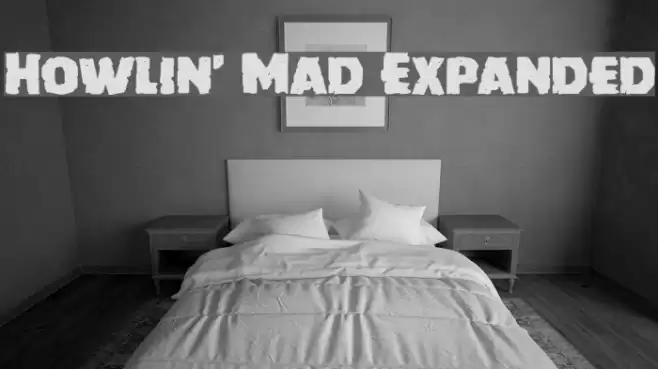 Howlin' Mad Expanded Font examples