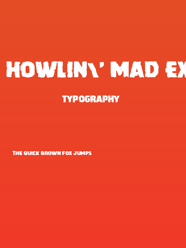 Howlin' Mad Expanded Poster