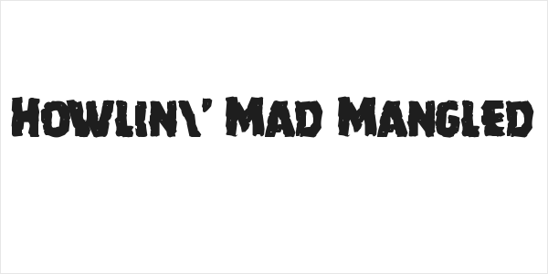 Howlin' Mad Mangled Logo