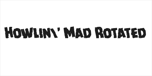 Howlin' Mad Rotated Logo