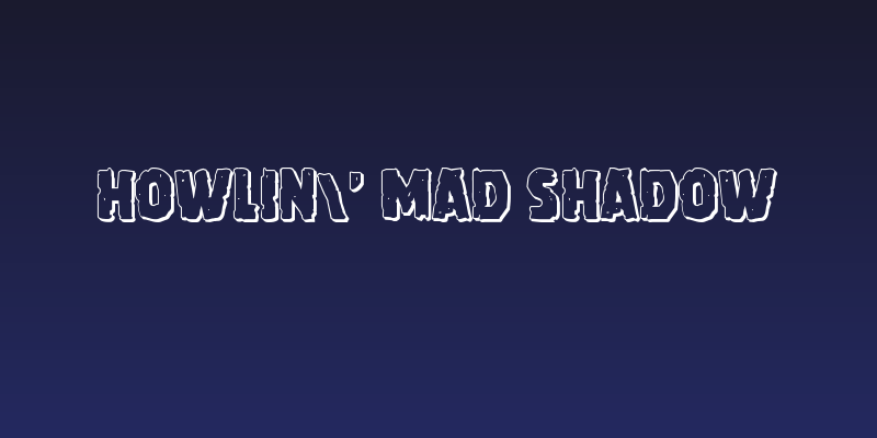 Howlin' Mad Shadow Social Header
