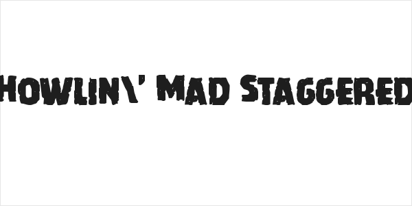 Howlin' Mad Staggered Logo
