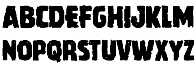 Howlin' Mad Schriftart Groß