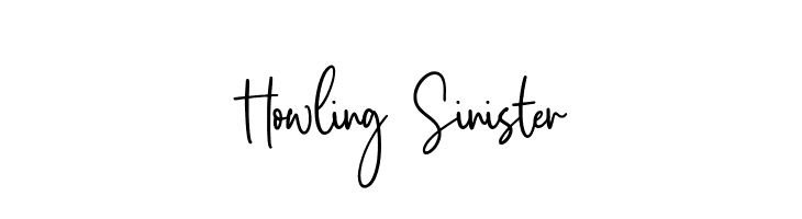 Howling Sinister  Fuentes Gratis Descargar