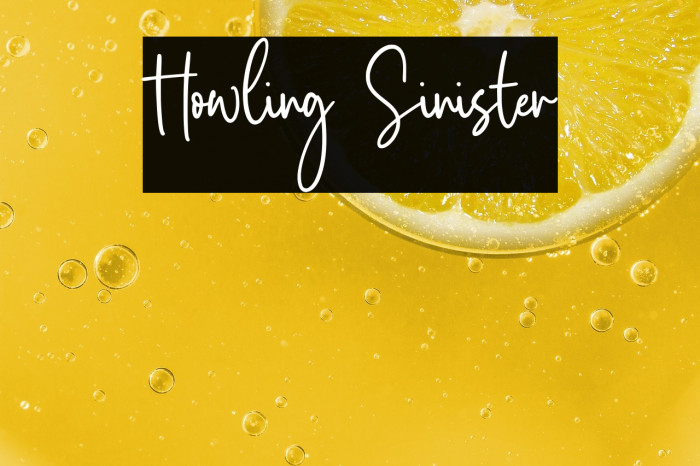 Howling Sinister Example 2