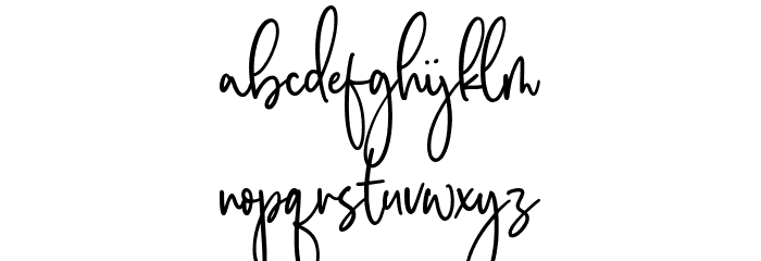 Howling Sinister Font LOWERCASE
