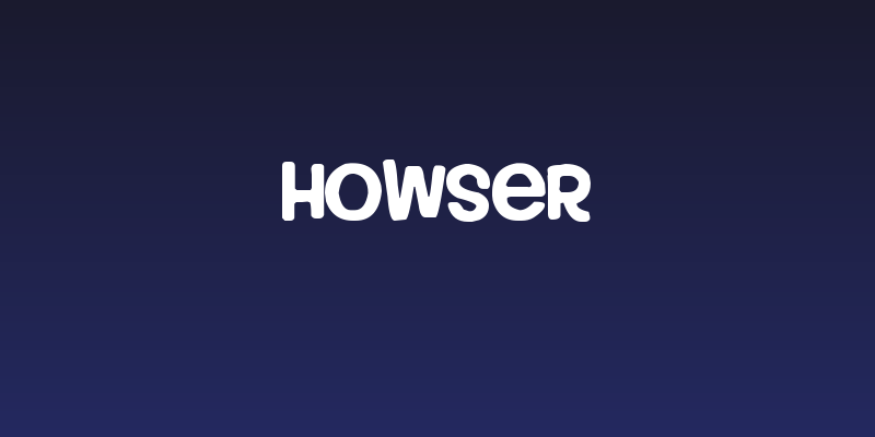 Howser Social Header