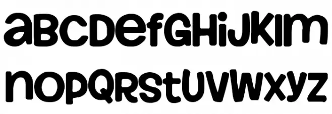 Howser Font LOWERCASE