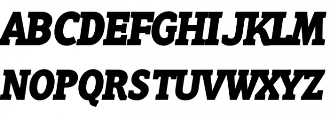 Hoyle PERSONAL USE ONLY Black Italic Polices MAJUSCULES