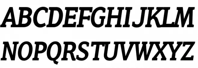 Hoyle PERSONAL USE ONLY Medium Italic خط أحرف كبيرة
