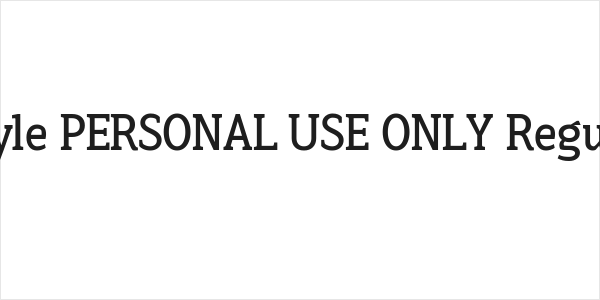 Hoyle PERSONAL USE ONLY Regular Logo