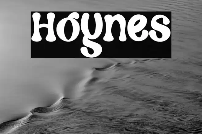 Hoynes Font examples